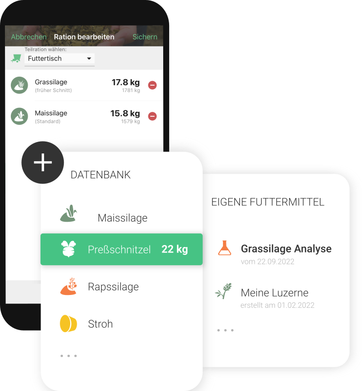 fodjan App Ration bearbeiten
